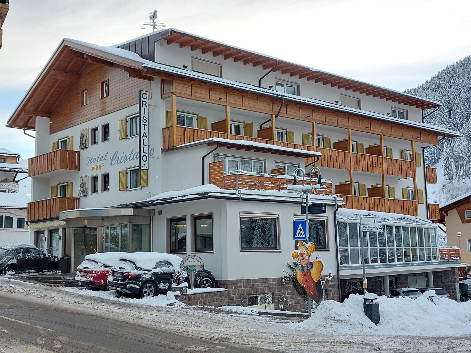 Hotel Cristallo Santa Cristina Val Gardena Exterior foto